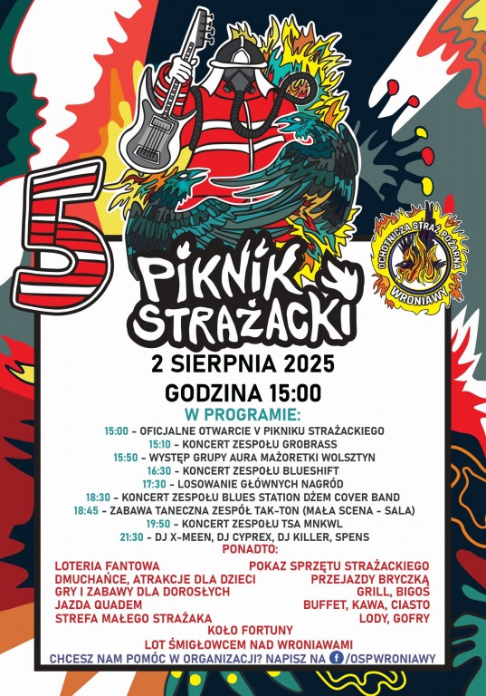 V Piknik Stra�acki we Wroniawach