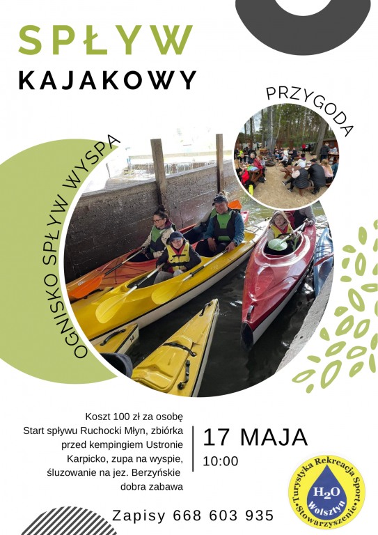 Sp�yw kajakowy