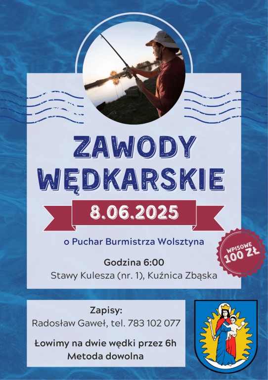 Zawody W�dkarskie o Puchar Burmistrza Wolsztyna
